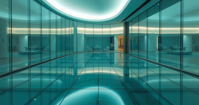 Piso com Vidro: O Futuro da Decoração de Ambientes Modernos Piso com Vidro: O Futuro da Decoração de Ambientes Modernos