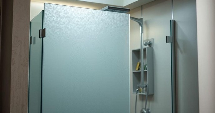 Box de Vidro Jateado para Banheiro Transforma o Espaço com Elegância e Privacidade Box de Vidro Jateado para Banheiro Transforma o Espaço com Elegância e Privacidade