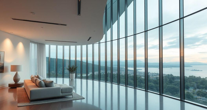 Vantagens da Cortina de Vidro de Correr para Ambientes Modernos e Funcionais Vantagens da Cortina de Vidro de Correr para Ambientes Modernos e Funcionais