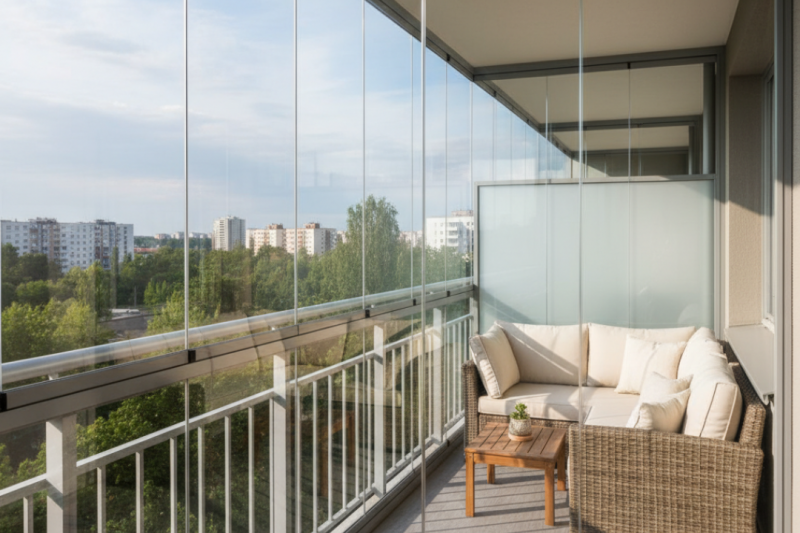 Benefícios do Fechamento de Sacadas com Vidro