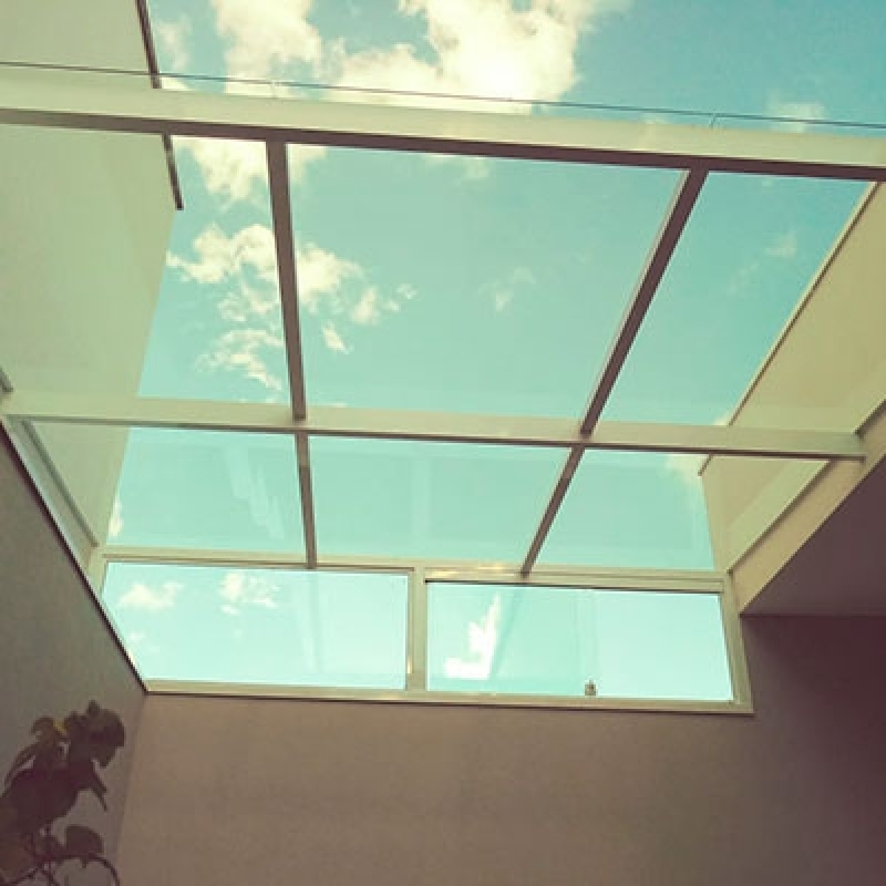 Cobertura de Vidro Laminado Jardim Samambaia - Cobertura de Vidro para Garagem