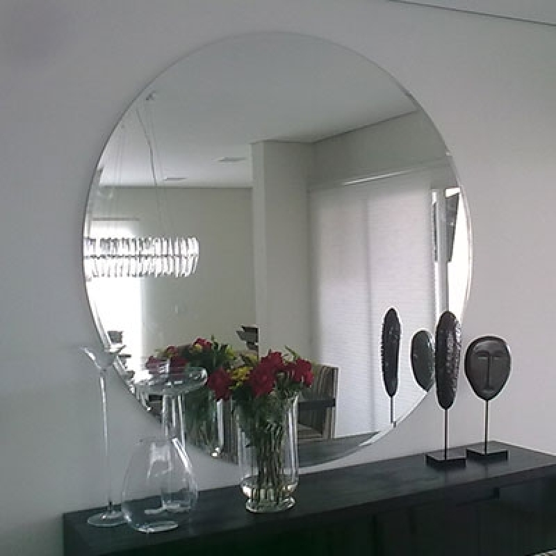 Espelho Decorativo para Sala São Bernardo - Espelho Bisotado