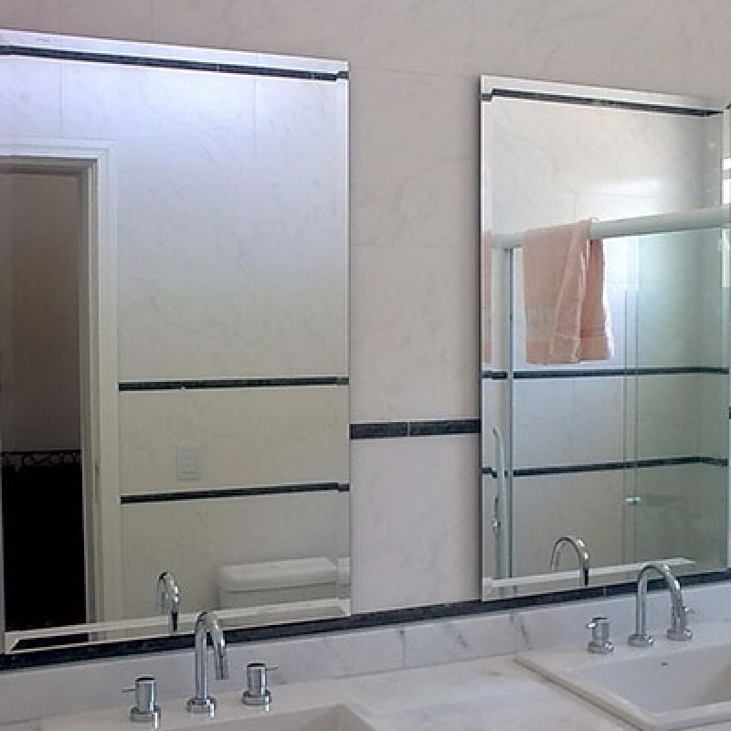 Espelho para Banheiro Jardim do Trevo - Espelhos Decorativos