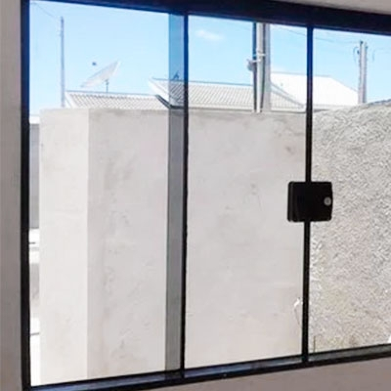 Janela de Correr de Vidro Jardim Planalto - Janela de Vidro para Banheiro