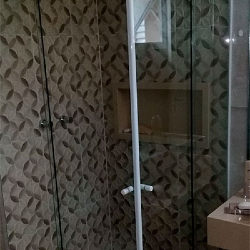Valor de Box de Vidro para Banheiro até o Teto Jardim Belo Horizonte - Box de Vidro para Banheiro com Porta de Abrir
