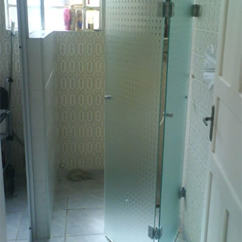 Valor de Box de Vidro para Banheiro com Porta de Abrir Indaiatuba - Box de Vidro para Banheiro com Porta de Abrir