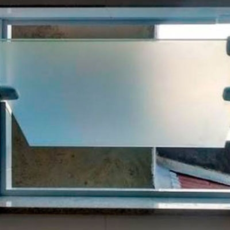 Valor de Janela de Vidro para Banheiro Vila Pompéia - Janela de Vidro Grande