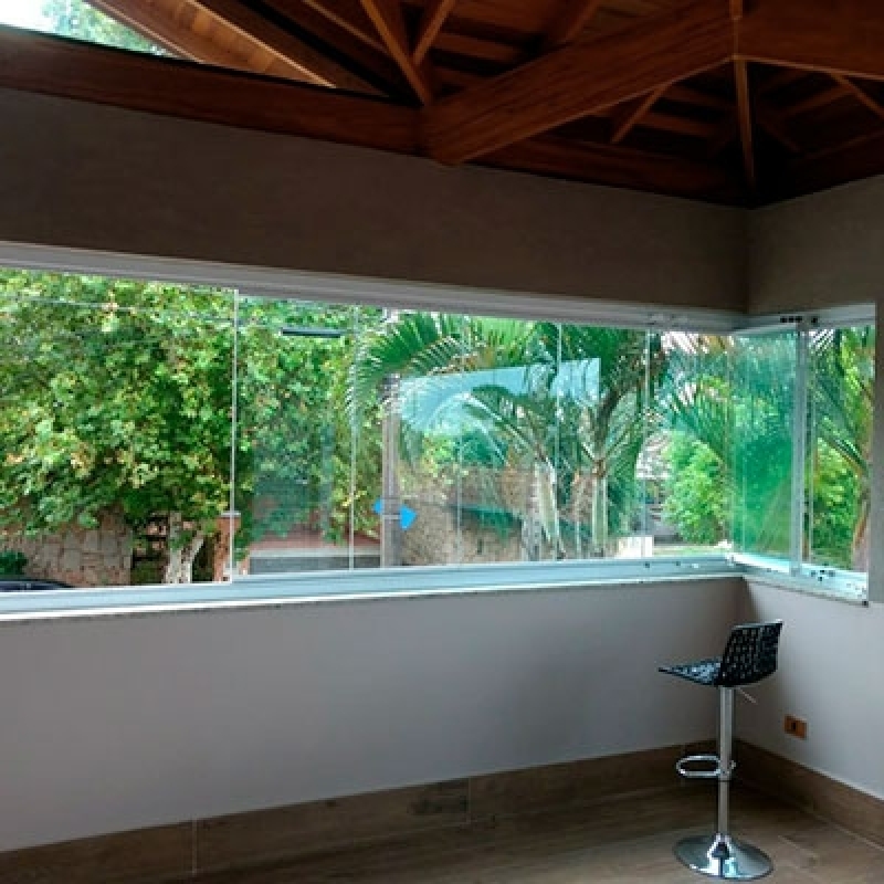 Valor de Sacada com Fechamento de Vidro Jardim Amazonas - Fechamento de Sacada com Vidro de Correr